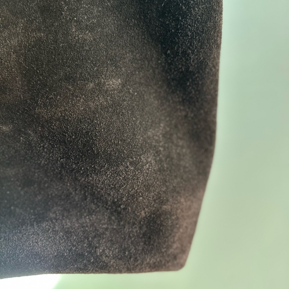 Madewell Dark Brown Suede Hobo Shoulder Bag - Picture 12 of 12